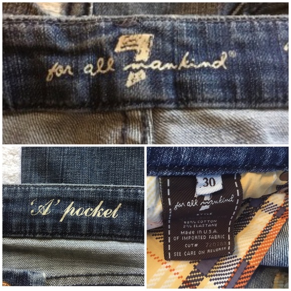 7 for all mankind A pocket size 30 - Picture 5 of 6